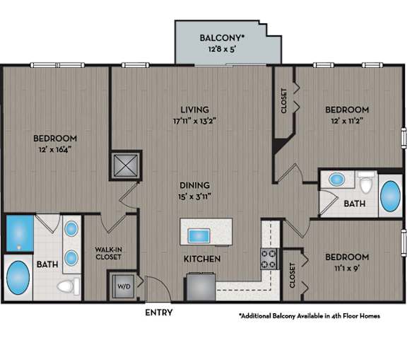 The District Boynton - Boynton Beach, FL - 32F1 Floor Plan 1303 SF
