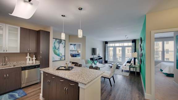 Mallory Square Apartments | Rockville, MD | 22F1B Floor Plan Layout