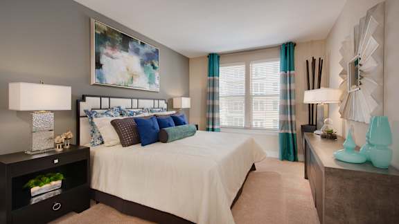 Mallory Square Apartments | Rockville, MD | 22F1B Floor Plan Bedroom