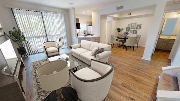 NoA on McNeil - Austin, TX - Living Room