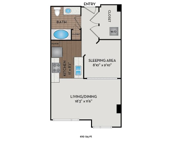 The Matisse - Portland, OR - The Braque II floor plan