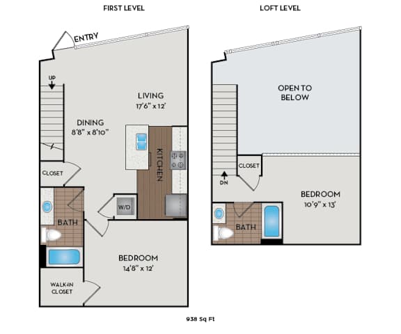 The Matisse - Portland, OR - The Adams floor plan