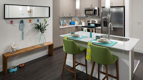 Larq Henderson Apartments | Dallas, TX | Kitchen