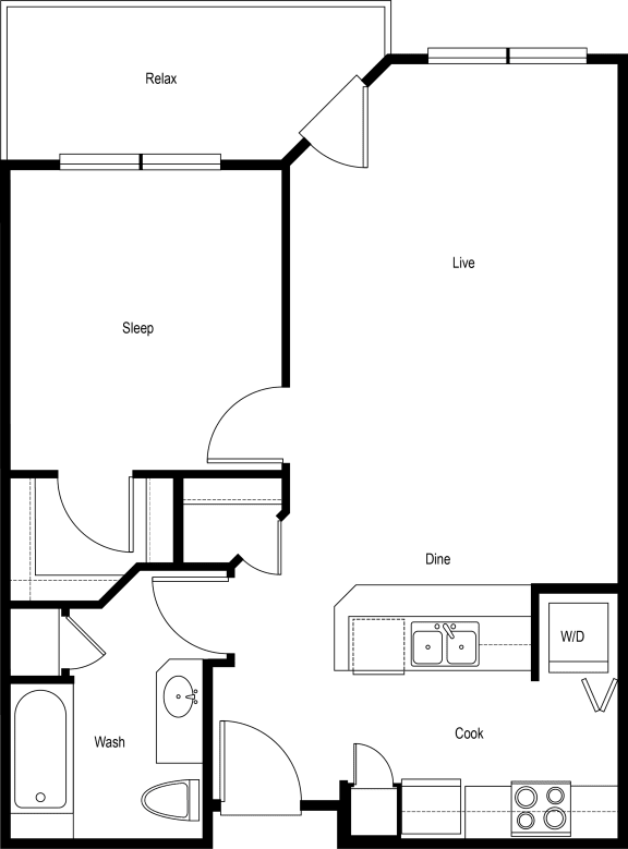 the floor plan of baronial style luxury house