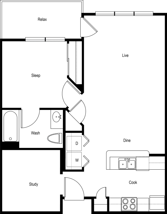 the floor plan of baronial style luxury house