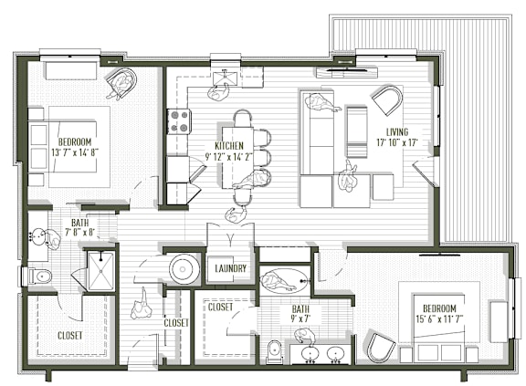 West 8th - 2bd Platinum