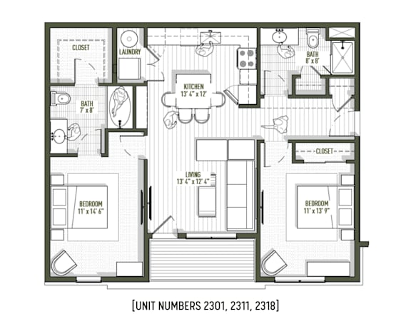 West 8th - 2nd Sapphire A