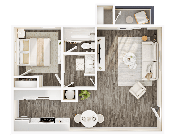 Avia McCormick Ranch - Bliss 3D Floor Plan