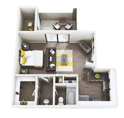 Floor Plan  a floor plan of a house