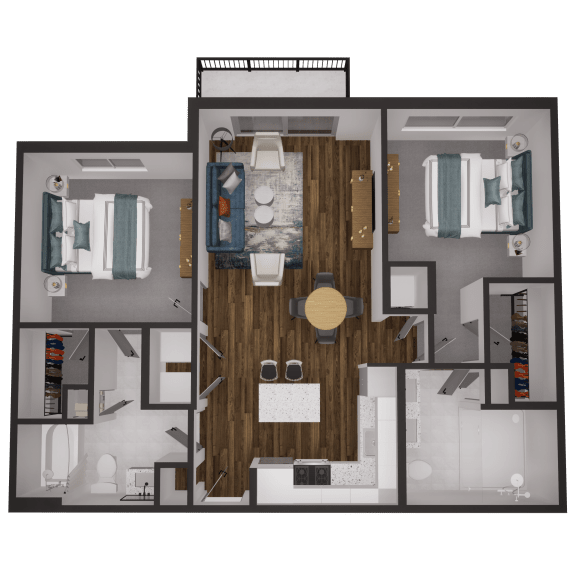 Floor Plan  a floor plan of the apartment