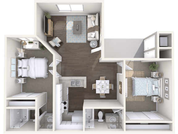 2-bedroom at Aspire Corona, Corona California