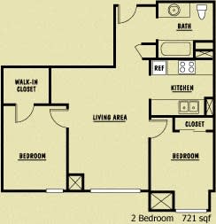 2 bed 2 bath at Gilmore Apartments, Seattle, Washington