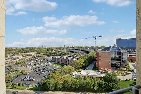 Balcony View at Vista Condominiums, Kansas