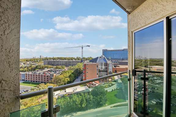 Balcony at Vista Condominiums, Kansas City, Kansas