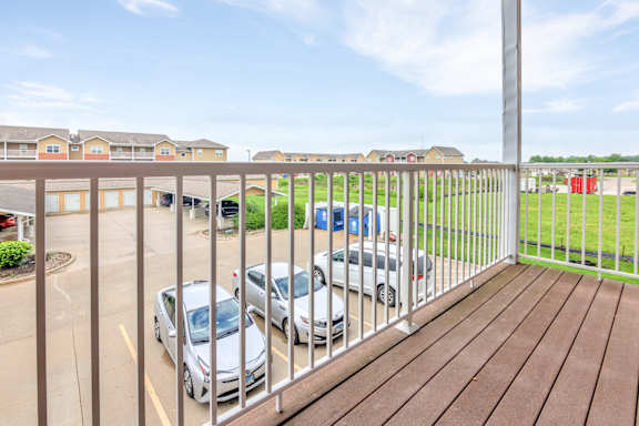 View From Balcony at Deer Valley Apartments, Silvis, IL
