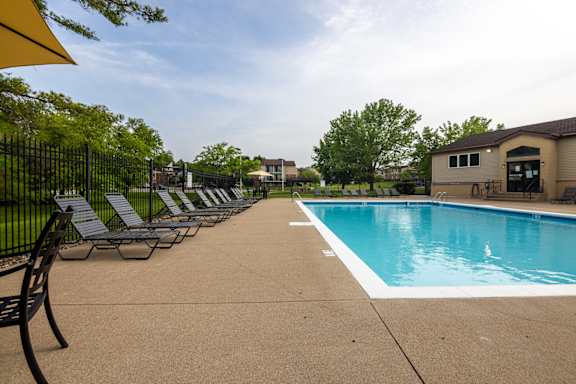Pool With Sundecks at Indian Ridge Apartments, Davenport, 52807