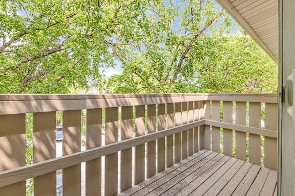 Private Balcony at Kimberly Club Apartments, Davenport, 52807