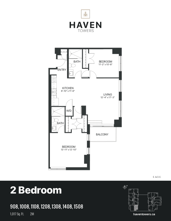 Floor Plan  Haven 2E
