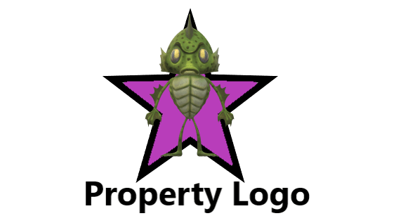 the logo for the property logo