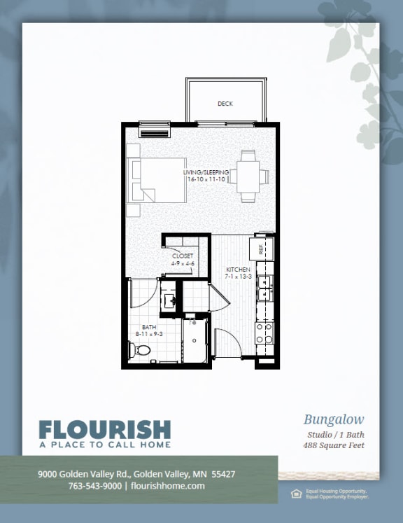 Floor Plan  Flourish Bungalow Floor Plan