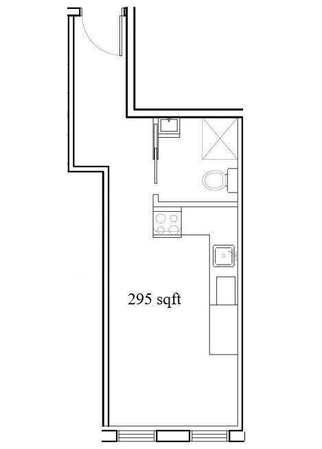 a floor plan of a small house