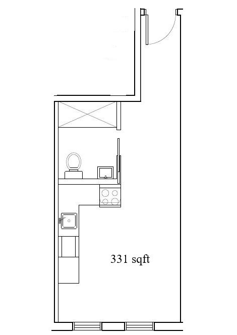 a floor plan of a small house