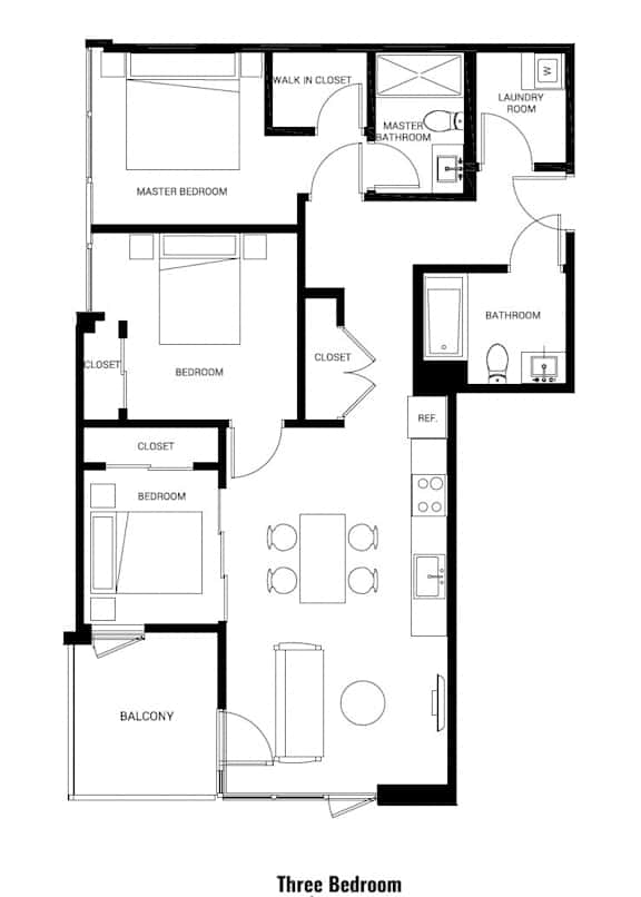 floor plan of the first level of the home including the garage