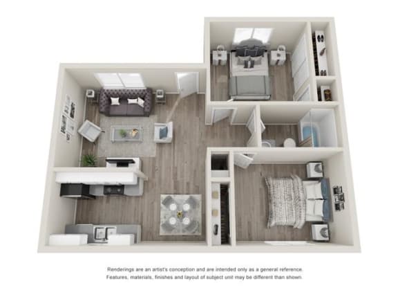 2x2 floorplan