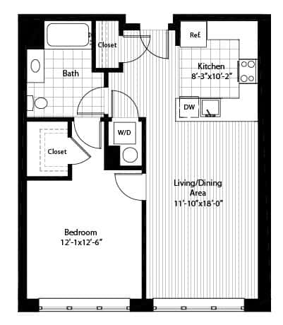 Floor Plan  A6 RSE Floorplan at RiversEdge, New Jersey