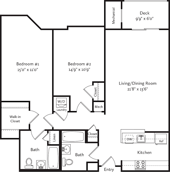 B04_Woodfield Floorplan at The Henry, New York