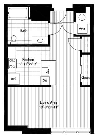 Floor Plan  S3 Floorplan at RiversEdge, New Jersey