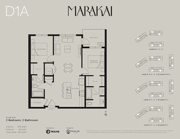 Floor Plan  the floor plan of the apartment