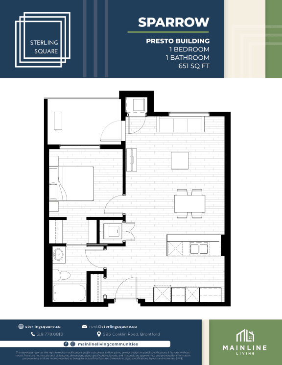 a floor plan of the sparrow residence