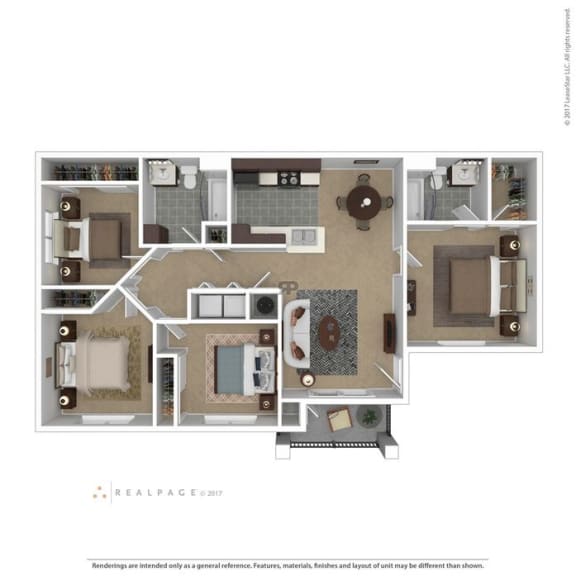 4 bedroom 2 bath at Boulder Creek Apartments, Sun Valley Nevada