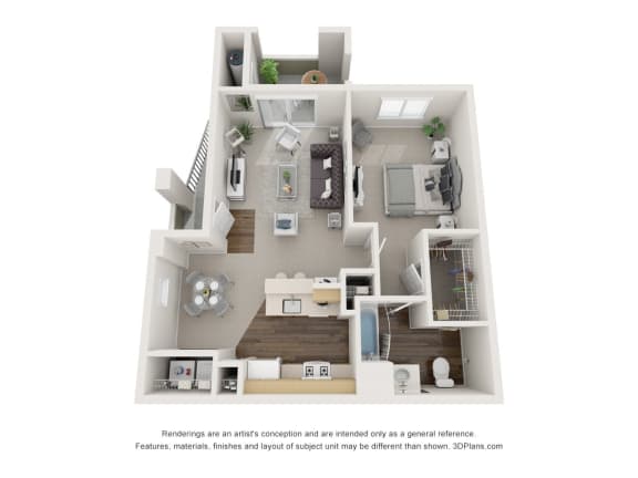 1 bedroom