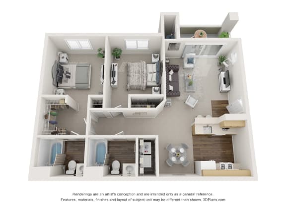 2 bedroom