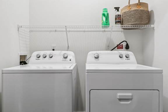 In Unit Washer Dryer at The Liliana Apartment Homes, Pooler Georgia