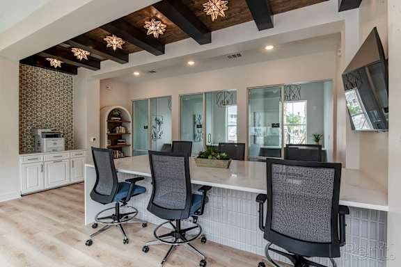 A modern office at Standard441 Luxury Apartments, Lady Lake, FL