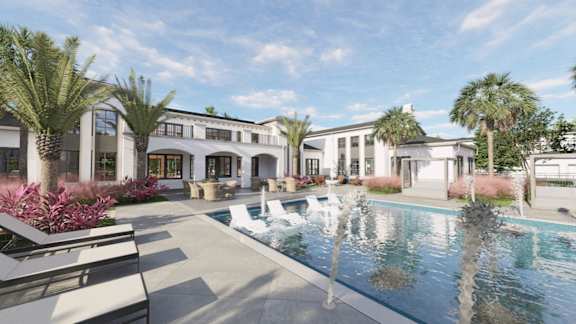 Resort Style Pool at Terrassa Luxury Apartments, Saint Augustine Florida
