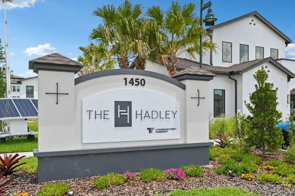 Sign at The Hadley - North Port, FL Apartments, North Port 34287
