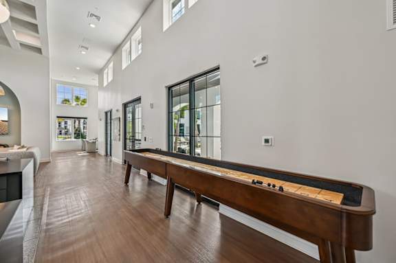 Game room at The Hadley - North Port, FL Apartments, North Port