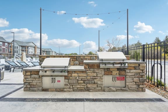 Grill Stations at The Quarry Luxury Apartment Homes, Colorado, 80526