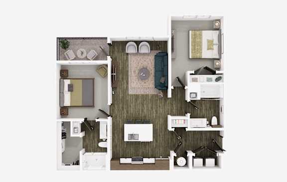 2 bed 2 bath at The Logan Luxury Apartments, Nampa, ID, 83651