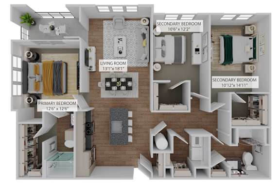 3 bed 2 bath at Stack at Wheat Ridge Apartments, Wheat Ridge, 80033
