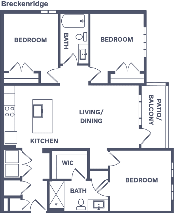 C1 Floor Plan at Notch66, Longmont, Colorado