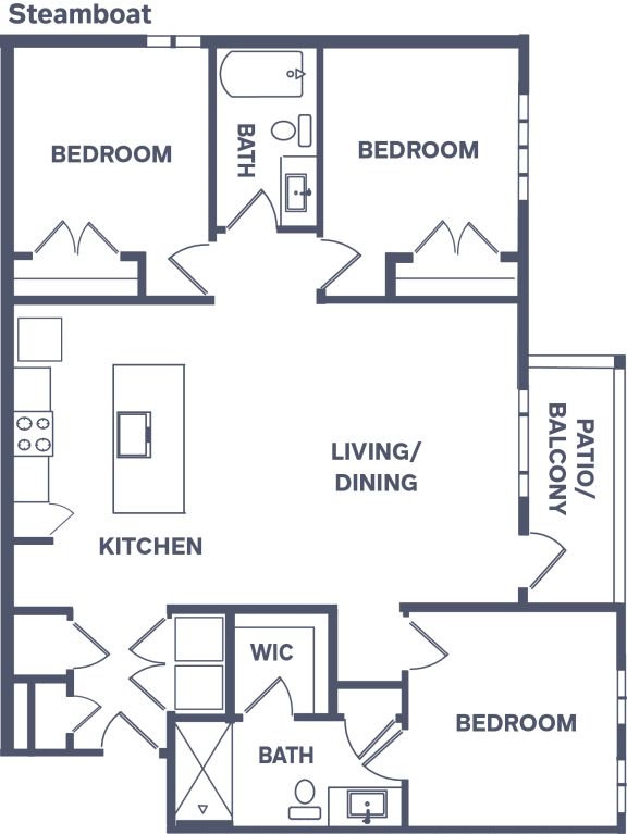 C2 Floor Plan at Notch66, Longmont