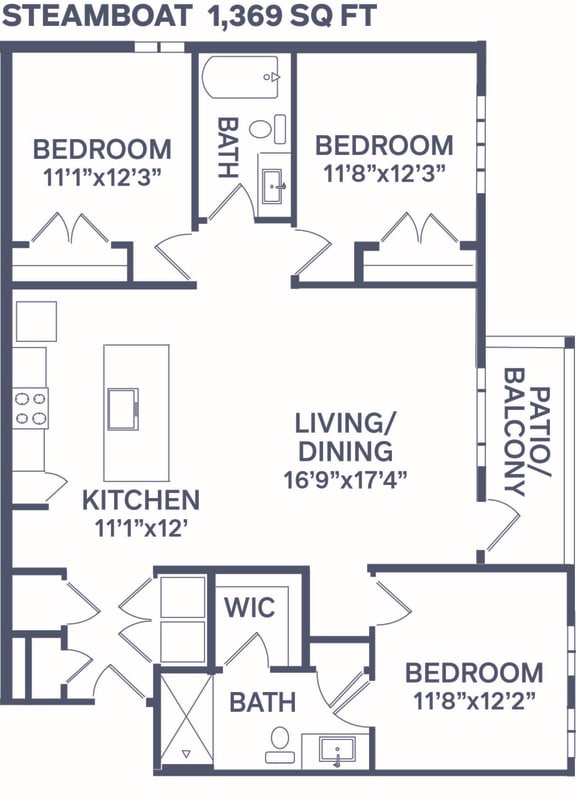 C2 Steamboat Floor Plan  at Notch66, Longmont, CO, 80504