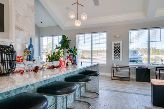 Coffee Lounge at Watermark at Urban Blu, Panama City Beach, Florida