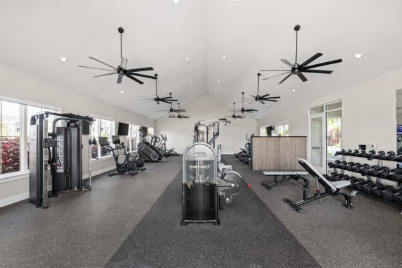 the gym at Palm Grove in Ellenton, FL 34222