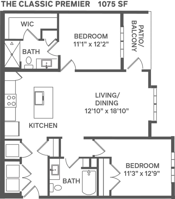 CLASSIC PREMER Floorplan at The Garrison, Fountain, CO